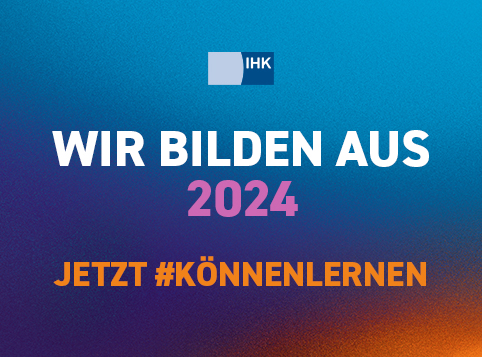 Logo IHK Ausbildungssiegel 2024